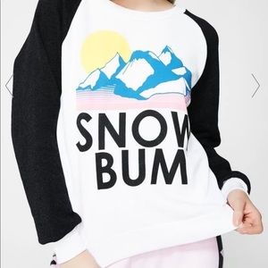 WILDFOX Snow Bum Sweatshirt ❄️ Size-Small ❄️